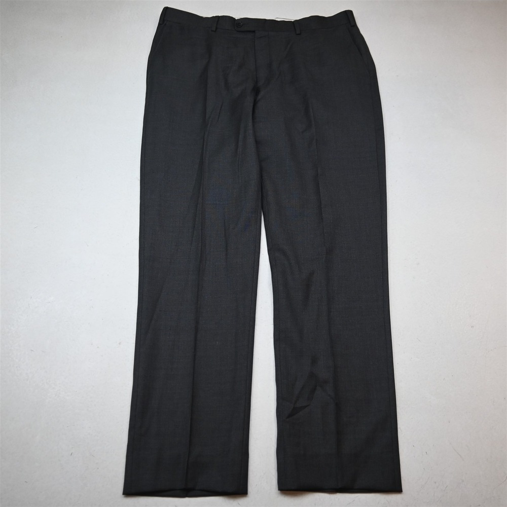 Suitsupply 36x32 Gray 100% Wool Brescia Int Straight Dress Mens Pants